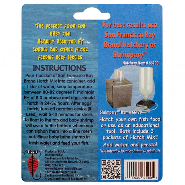 San Francisco Bay Brand Brine Shrimp Hatch Mix Fish Food