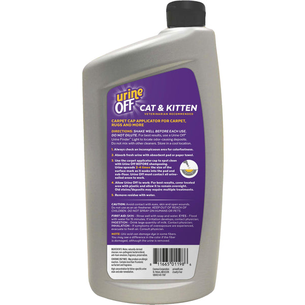 Urine Off Cat & Kitten Stain & Odor Remover