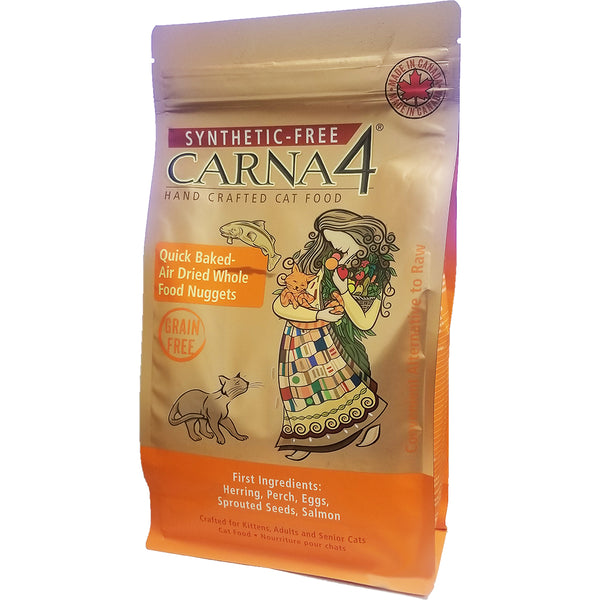 Carna4 Quick Baked Fish Nuggets Grain-Free Air-Dried Cat Food