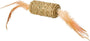 Ethical Pet Spot Jouet pour chat rouleau en herbe marine avec plumes, 4 in
