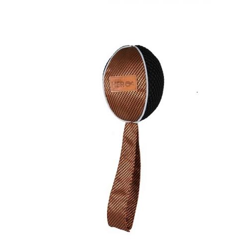 Hero Oxford Chew Resistant Footballl with Handle Dog Toy