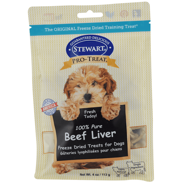 Stewart Pro-Treat Beef Liver Freeze-Dried Dog Treats