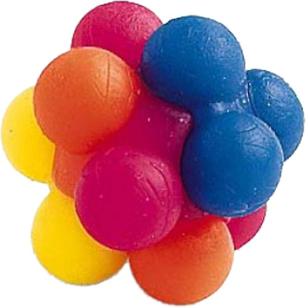 Ethical Pet Atomic Rubber Bouncing Ball Cat Toy, 2-pack