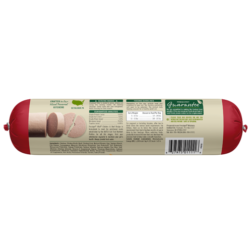 Freshpet Vital Chicken & Beef Recipe Roll Grain-Free Cat Food