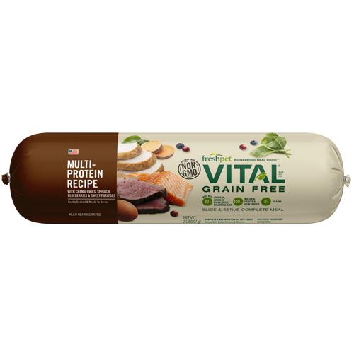 Freshpet Vital Multi-Protein Recipe Roll Grain-Free Dog Food