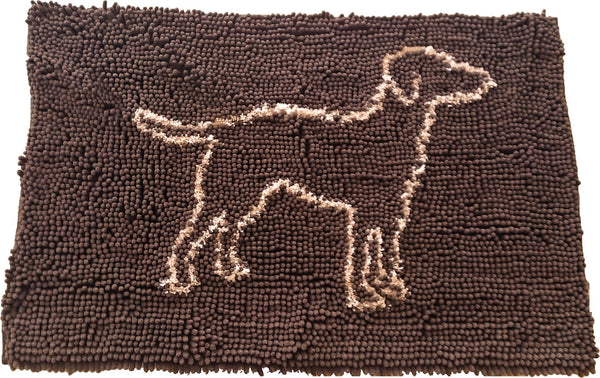 Ethical Pet Clean Paws Dog Doormat, Brown