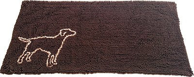 Ethical Pet Clean Paws Dog Doormat, Brown