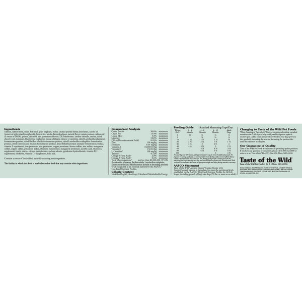 Taste of the Wild Ancient Stream with Ancient Grains Dry Dog Food