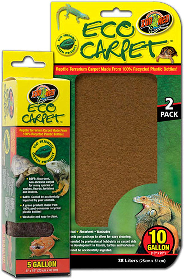 Zoo Med Eco Carpet Reptile Cage Carpet, Color Varies