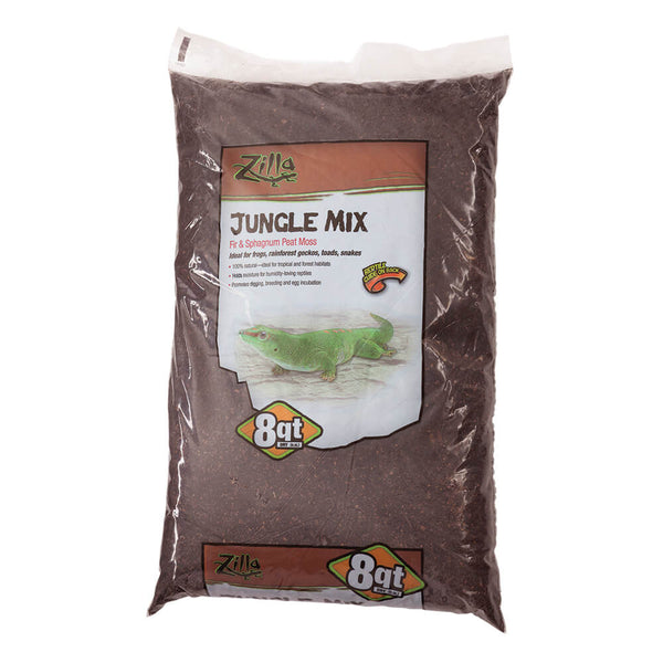 Zilla Litière Jungle Mix pour reptiles
