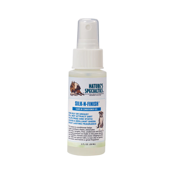 Nature's Specialties Silk-N-Finish Leave-In Conditioner Spray for Dogs & Cats