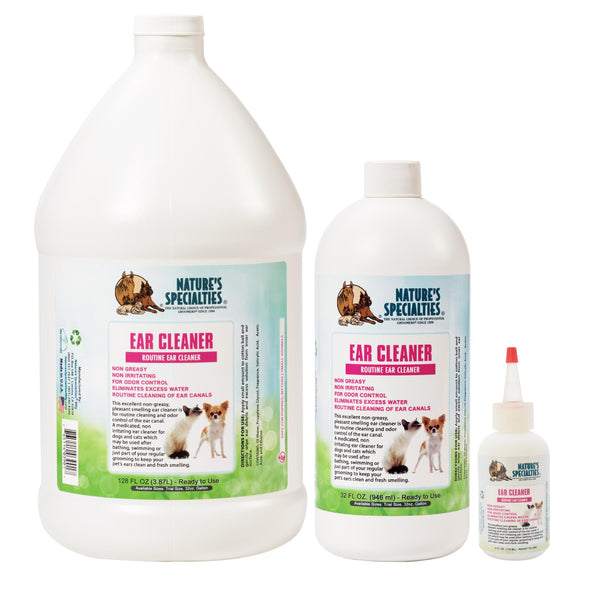 Nature's Specialties Routine Ear Cleaner for Dogs & Cats