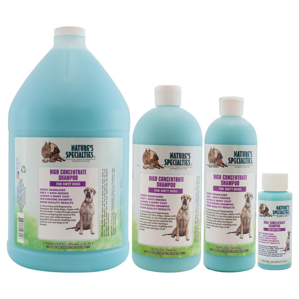 Nature's Specialties High Concentrate Shampoo for Dirty Dogs and Cats