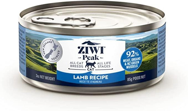 ZIWI Peak Lamb Recipe Wet Cat Food Can