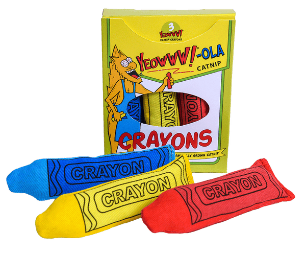 Yeowww!-OLA Crayons Catnip Cat Toy