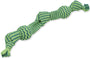 Mammoth Flossy Chews Double Candy Wraps avec Squeaky Balls Jouet pour chien