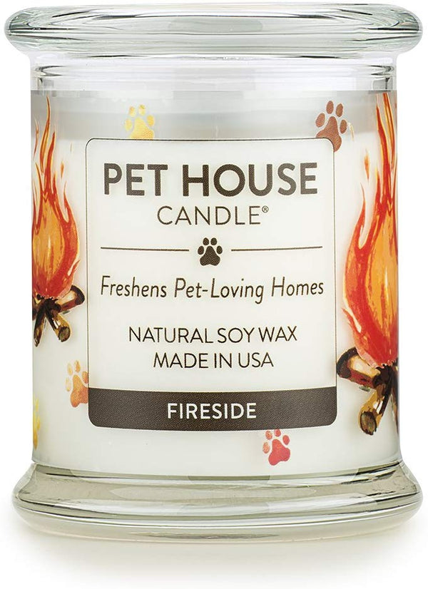 Pet House Winter Candle, Fireside, 9-oz