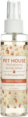 Pet House Spray d'ambiance toute l'année, Mangue PϪche, 4-oz