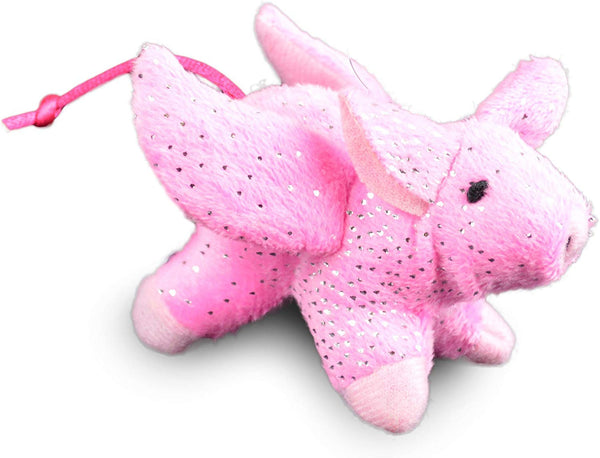 OurPets Barnyard When Pigs Fly Cat Toy