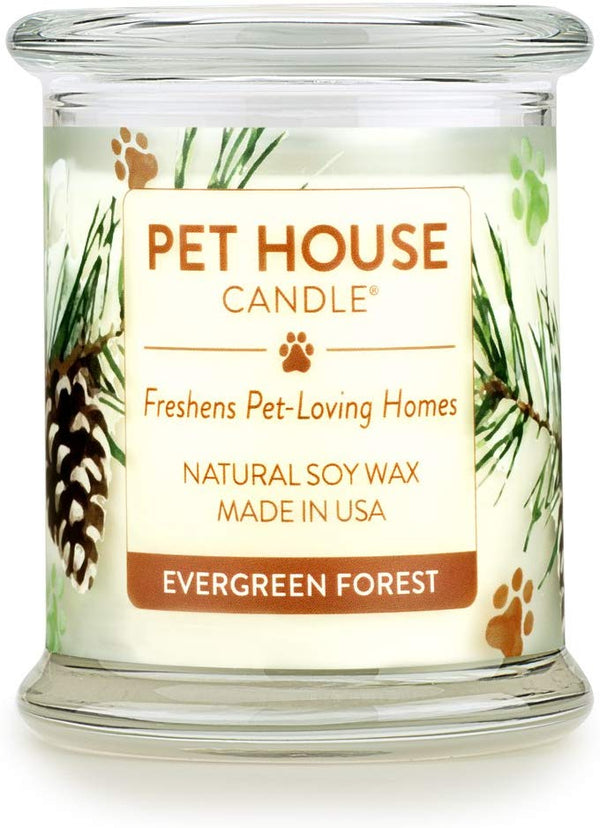 Pet House Year Round Candle, Evergreen Forest, 9-oz