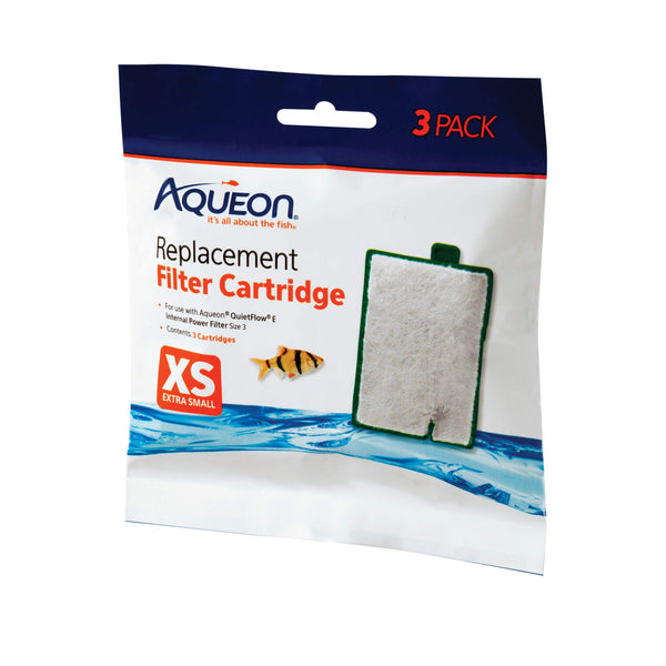 Aqueon QuietFlow E Replacement Filter Cartridge, X-Small