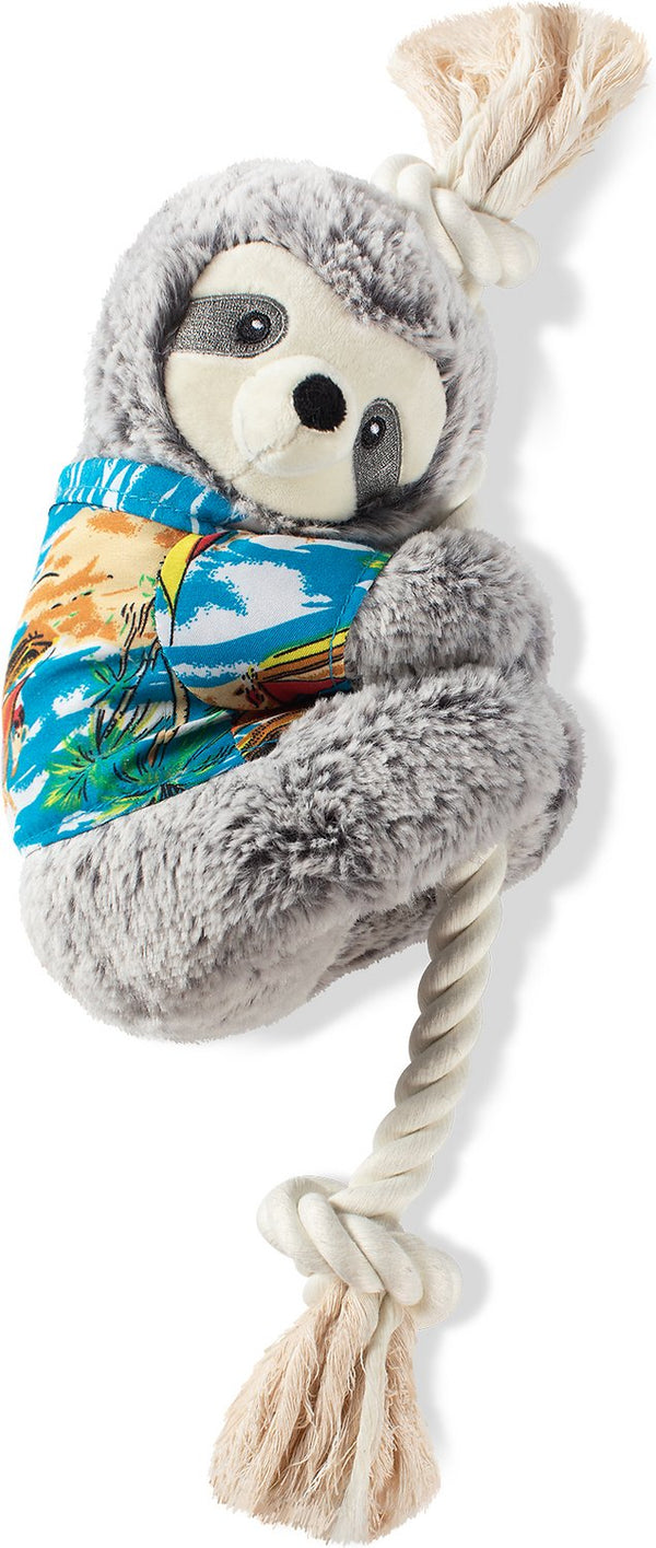 Pet Shop by Fringe Studio Summer Ray the Sloth Dog Toy