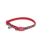 Lazer Brite Collier pour chat réfléchissant ajustable Ï libération rapide, Bulles rouges, 3/8-in