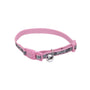 Lazer Brite Collier pour chat réfléchissant ajustable Ï libération rapide, Nouveaux cÅ“urs roses, 3/8-in