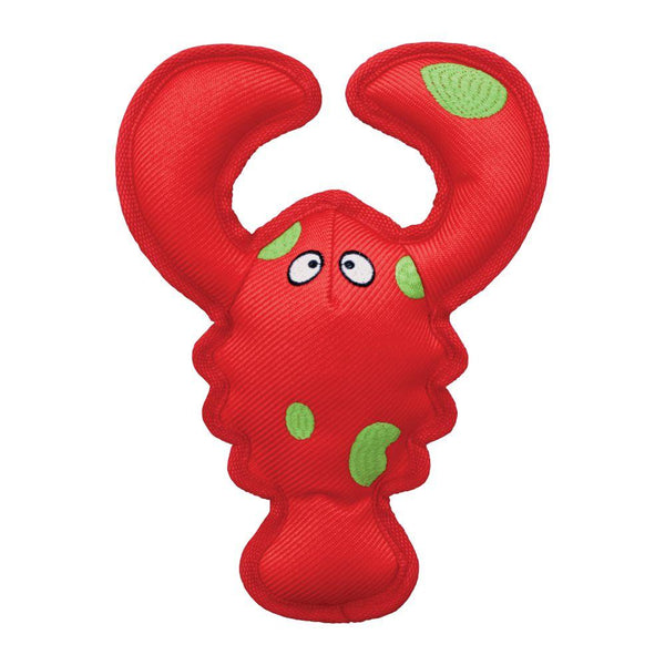 KONG Belly Flops Lobster Dog Toy, Red, Medium