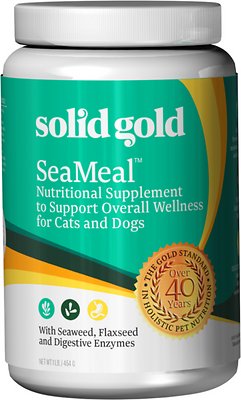 Solid Gold Supplements SeaMeal Skin & Coat, Digestive & Immune Health Powder Grain-Free Dog & Cat Supplement