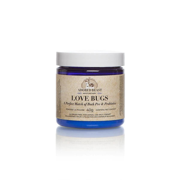 Adored Beast Apothecary Love Bugs Pre & Probiotics for Dogs & Cats