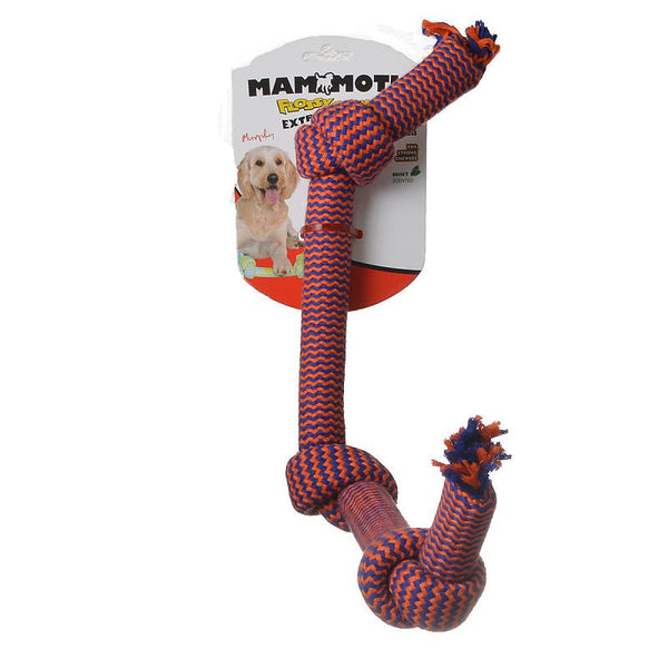 Mammoth Extra 3 Knot Rope with Z-Core Dog Toy