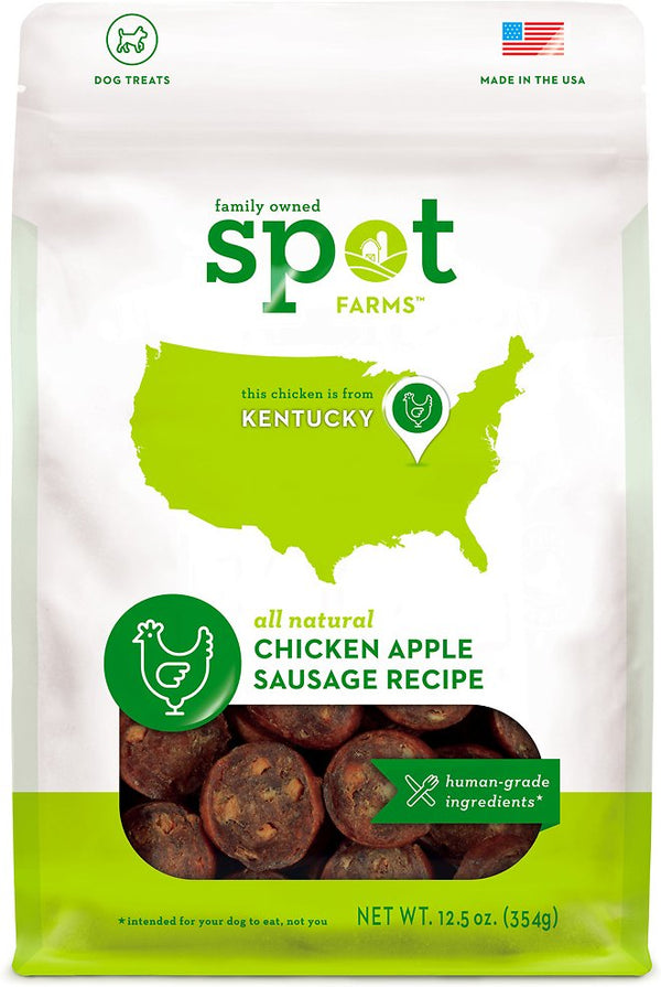 Spot Farms Chicken Apple Sausage Recipe Dog Treats
