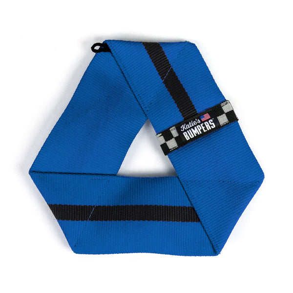 Katie's Bumpers Frequent Flyer Triangle Firehouse Dog Toy, Blue
