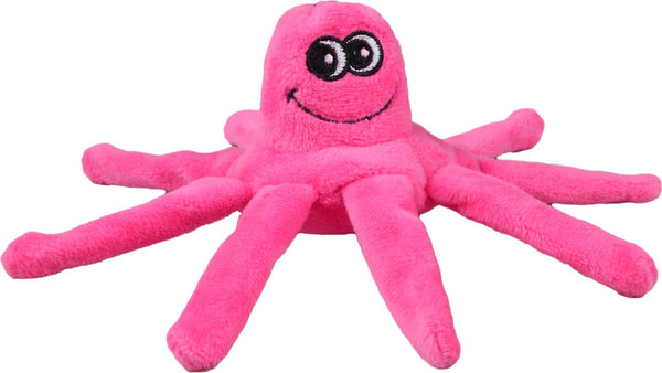 Smart Pet Love Tender-Tuffs Tiny Octopus Dog Toy, Pink, Small