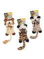 Ethical Pet Spot Skinneeez Jouet plat chat jungle, personnage variable, 11,5-pouces