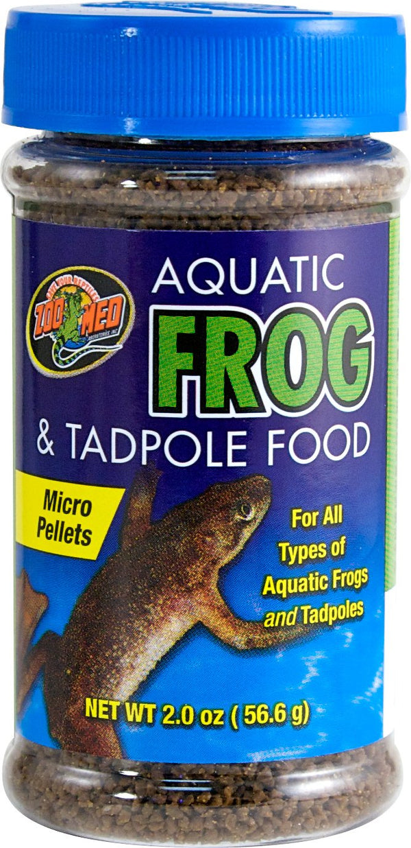 Zoo Med Nourriture aquatique pour grenouilles et têtards, pot de 2 oz