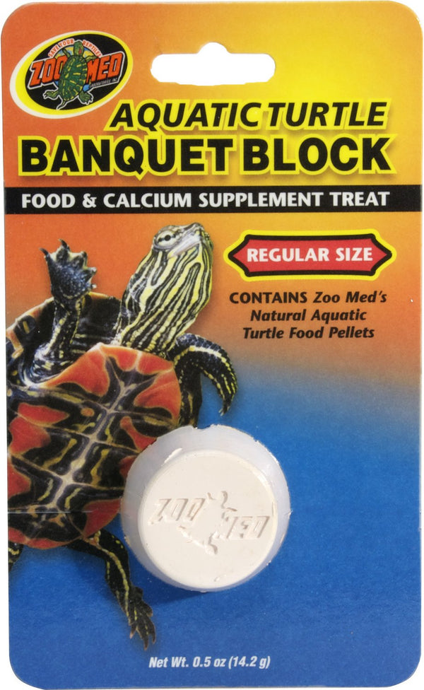 Zoo Med Bloc gourmand pour tortues aquatiques, taille régulière