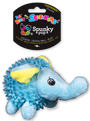 Spunky Pup Jouet pour chien sonore Lil' Bitty Squeakers Éléphant.