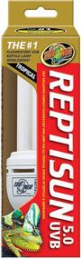 Zoo Med ReptiSun 5.0 UVB Lampe fluorescente compacte pour reptiles, 26 watts