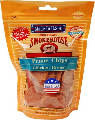 Smokehouse USA Chicken Breast Prime Chips Dog Treats