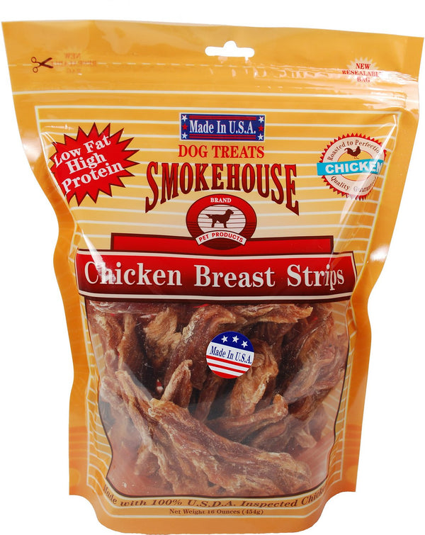 Smokehouse USA Chicken Breast Strips Dog Treats