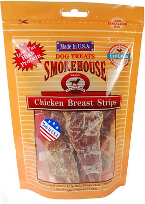Smokehouse USA Chicken Breast Strips Dog Treats