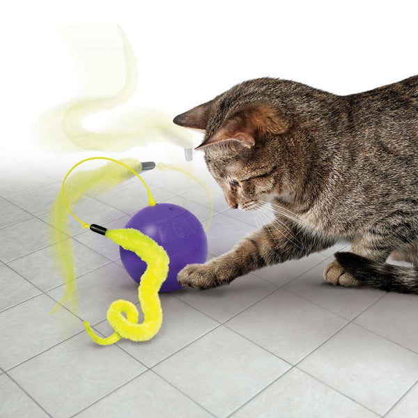 KONG Purrsuit Whirlwind Cat Toy, Purple
