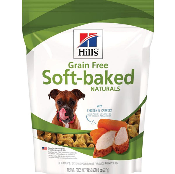 Hill's Science Diet Friandises naturelles moelleuses au poulet et aux carottes sans céréales, 8 oz