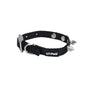 Collier pour chien en nylon à pointes Li'l Pals, noir