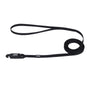 Laisse pour chien Li'l Pals E-Z Snap, noir, 6 pi