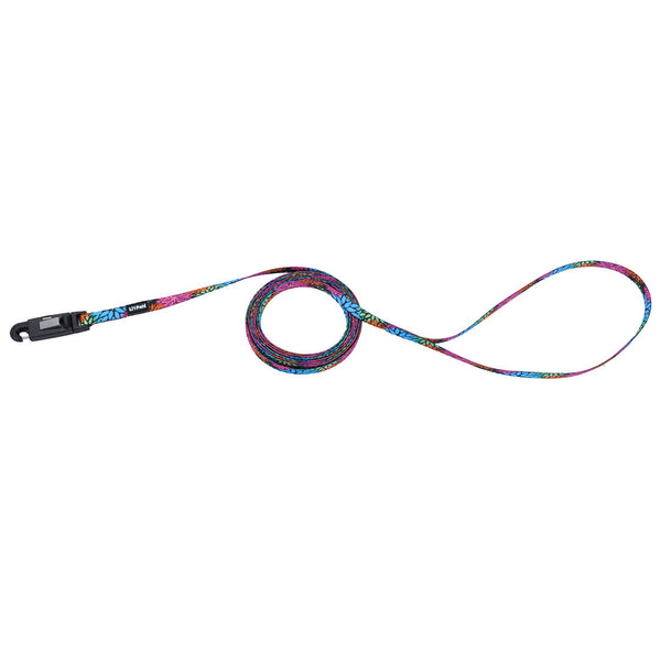 Li'l Pals Patterned Dog Leash with E-Z Snap, Wildflower, 3/8-in x 6-ft