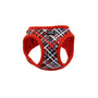 Harnais pour chien en toile Li'l Pals, carreaux rouges et gris
