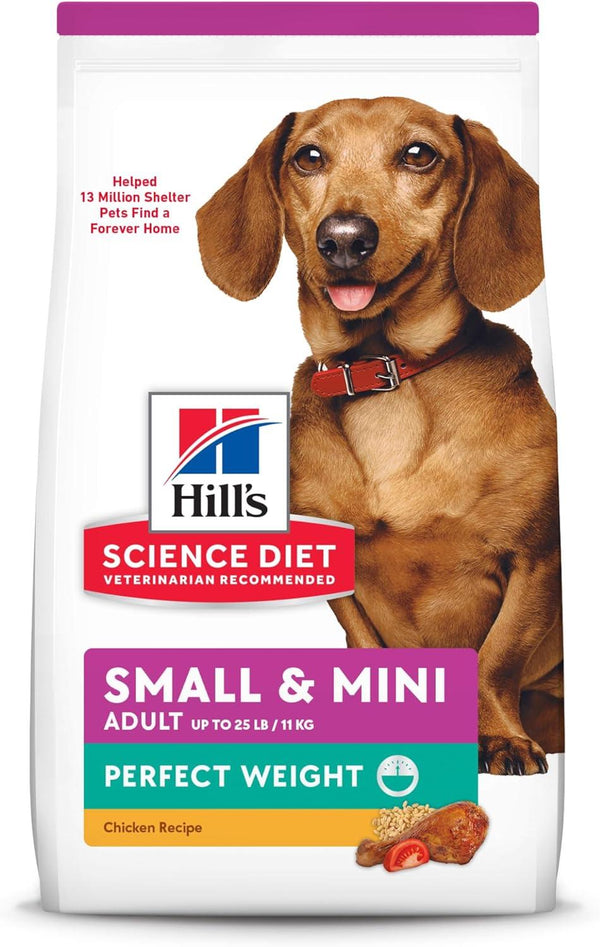 Hill's Science Diet Adult Small & Mini Perfect Weight Chicken Dry Dog Food